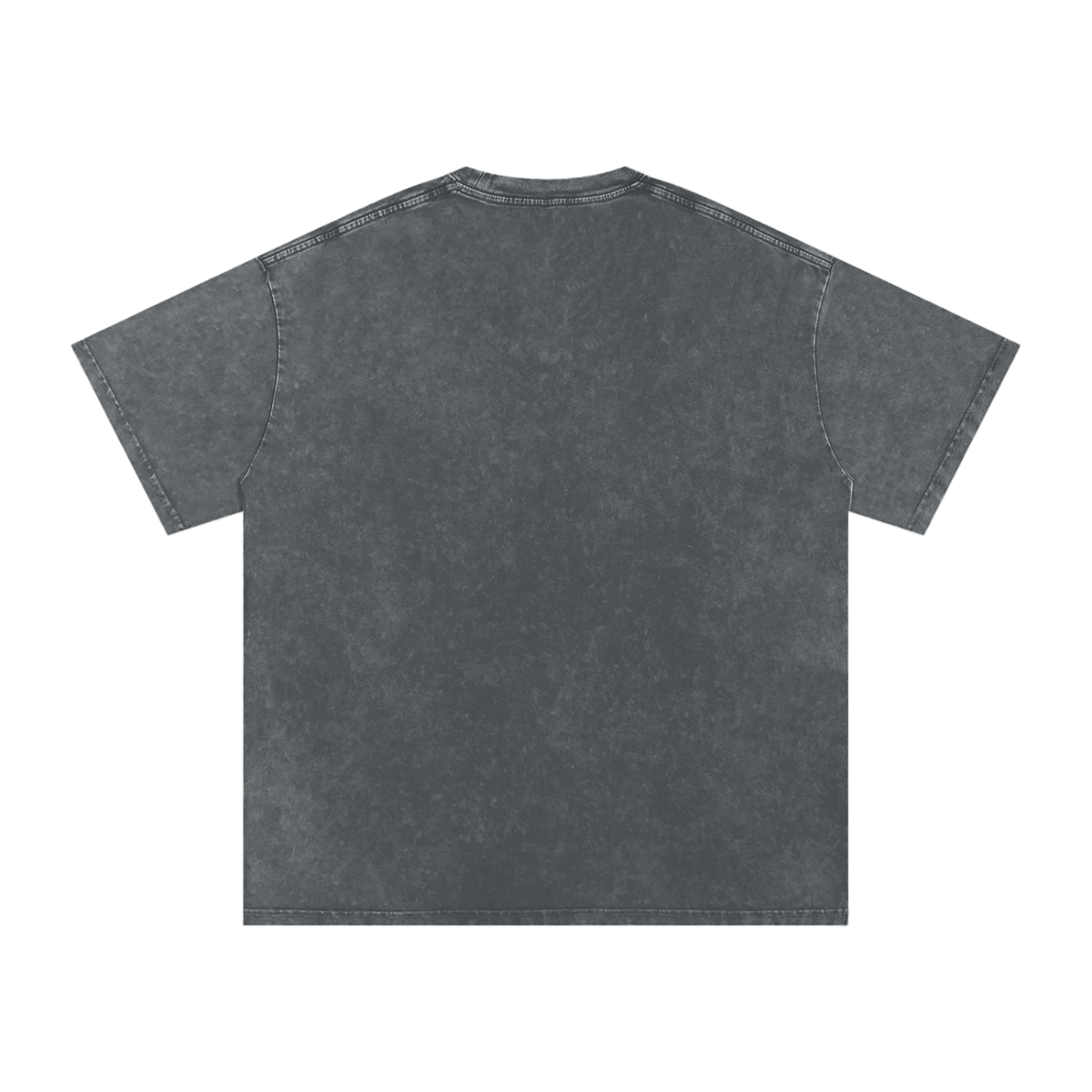 Vintage Washed Tee - Plain Dark Gray