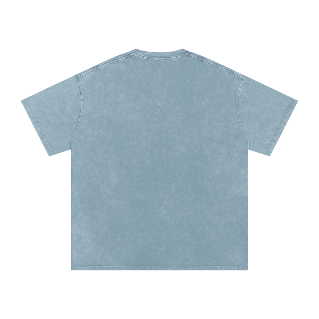 Vintage Washed Tee - Plain Sky Blue