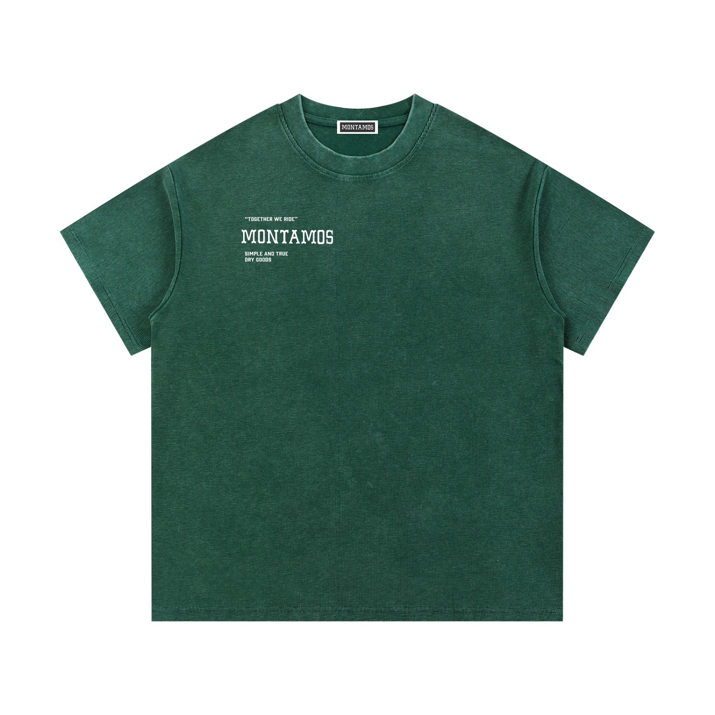 Together We Ride Waffle Knit tee