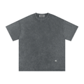 Vintage Washed Tee - Plain Dark Gray