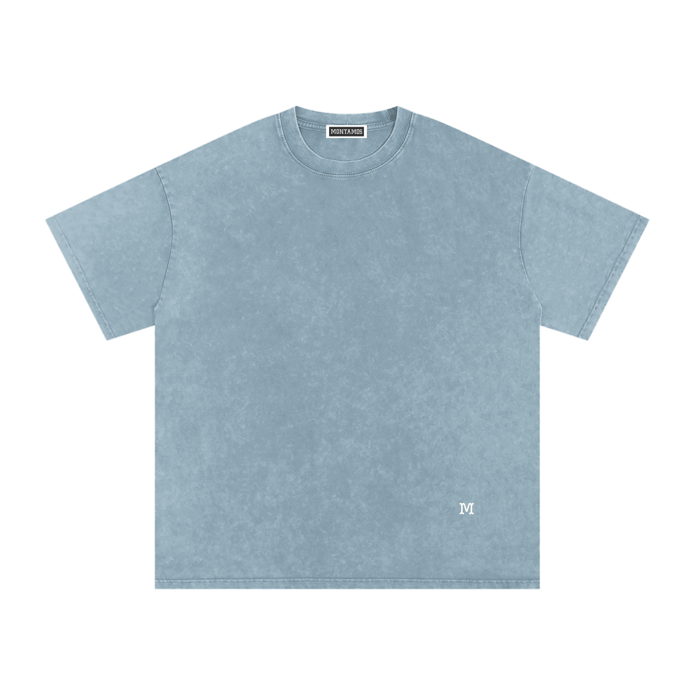 Vintage Washed Tee - Plain Sky Blue