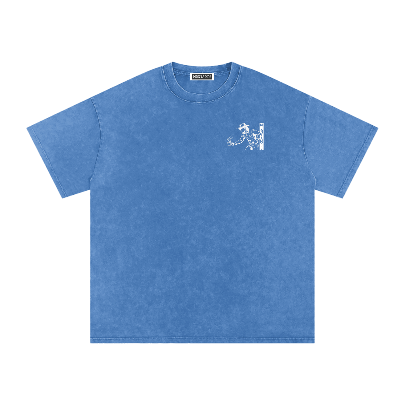 Cafe Cowboy Vintage Washed Tee
