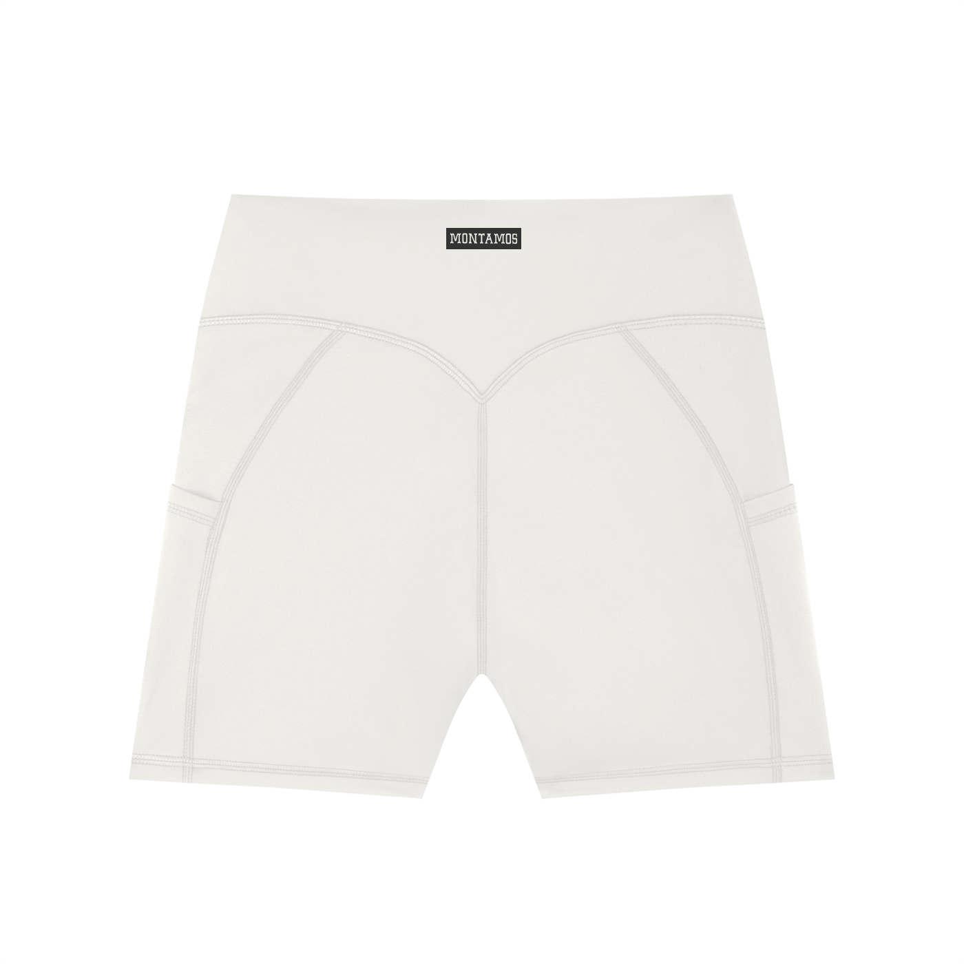 Women's High-Waisted Pocket Biker Shorts