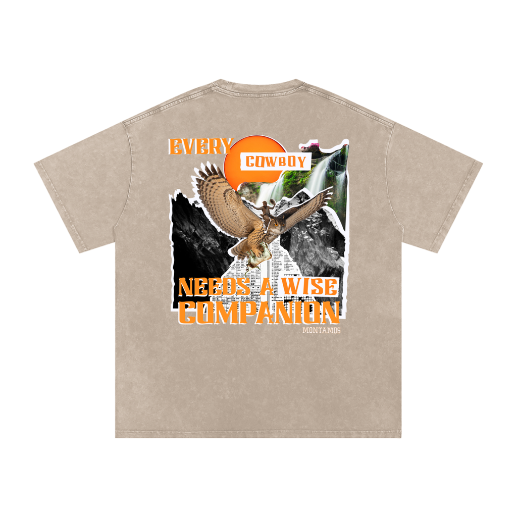 Wise Companion - Vintage Washed Tee
