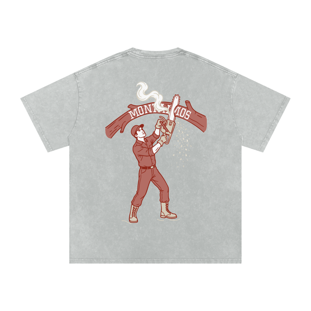 Sawing Logs - Washed Tee
