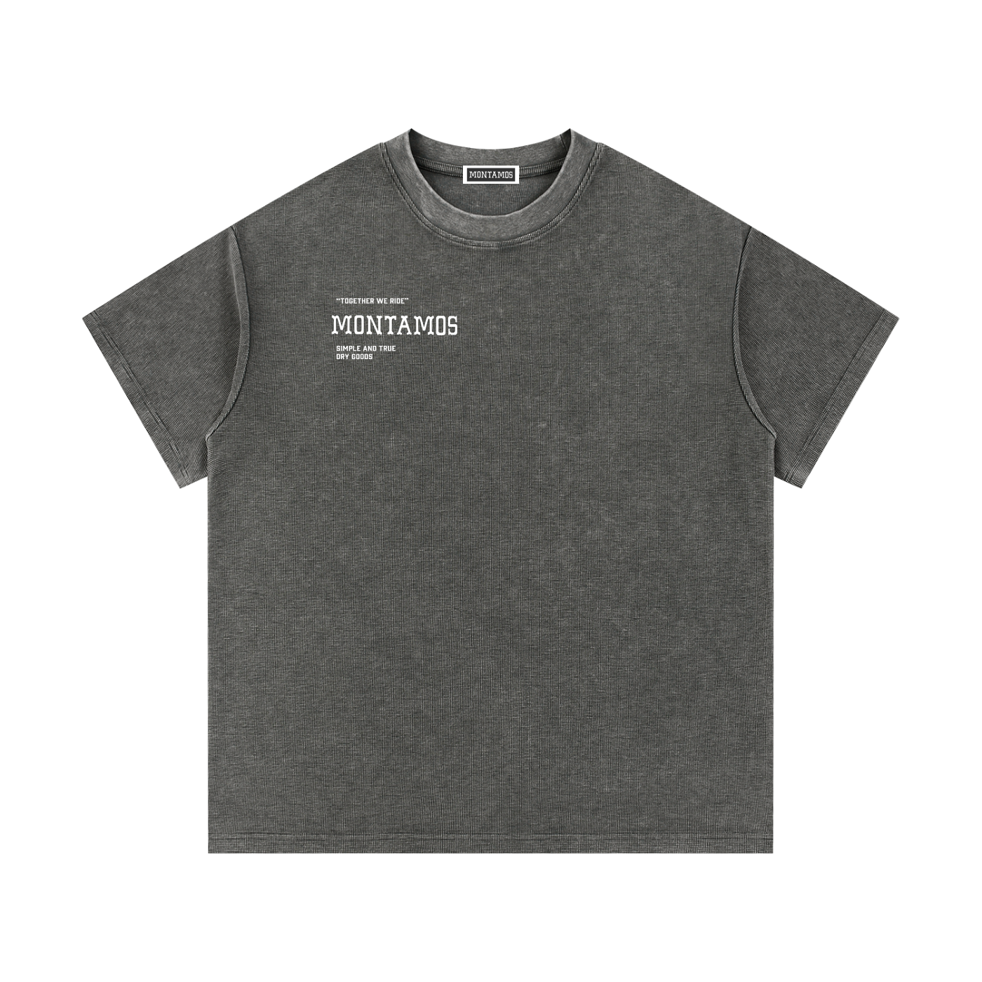 Together We Ride Waffle Knit tee