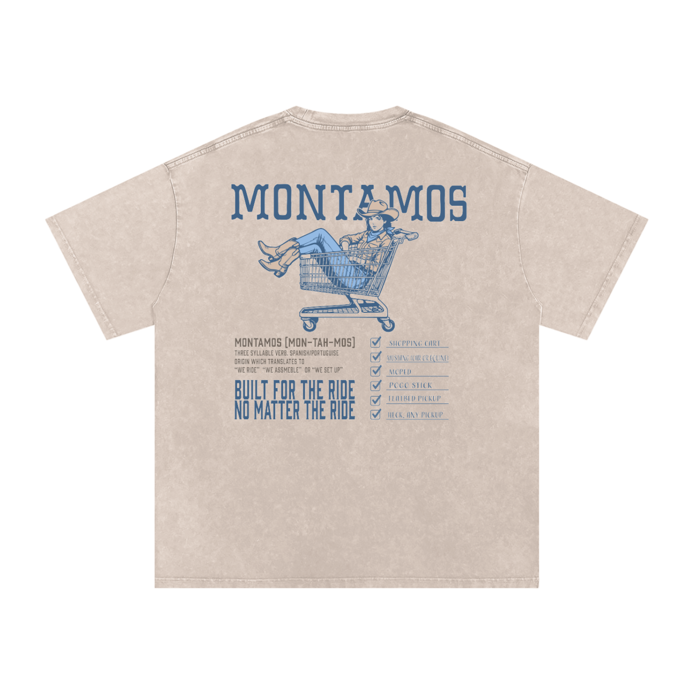 Riding List Vintage Washed Tee