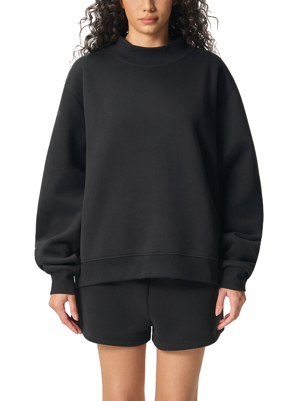 Fleece Crew Neck Sweatshirt