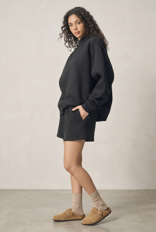 Fleece Crew Neck Sweatshirt